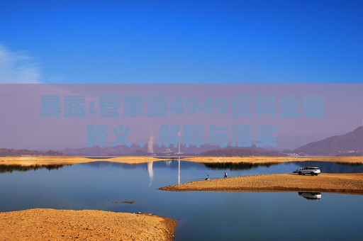 暴露:管家婆4949资料全面释义、解释与落实