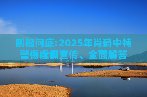 刨根问底:2025年肖码中特警惕虚假宣传、全面解答