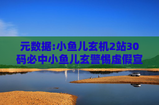 元数据:小鱼儿玄机2站30码必中小鱼儿玄警惕虚假宣传-全面释义
