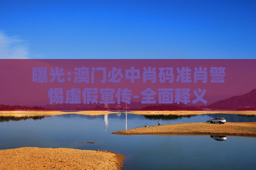 曝光:澳门必中肖码准肖警惕虚假宣传-全面释义