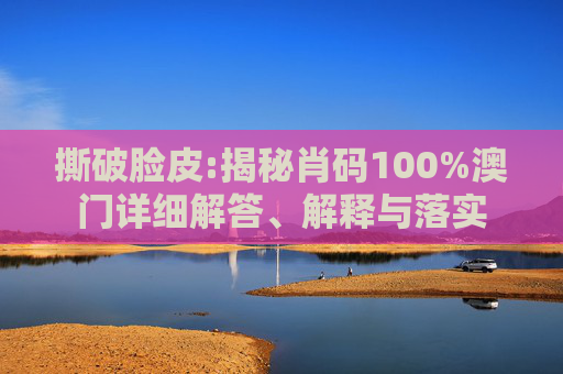 撕破脸皮:揭秘肖码100%澳门详细解答、解释与落实