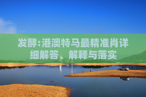发酵:港澳特马最精准肖详细解答、解释与落实
