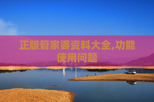 正版管家婆资料大全,功能使用问题