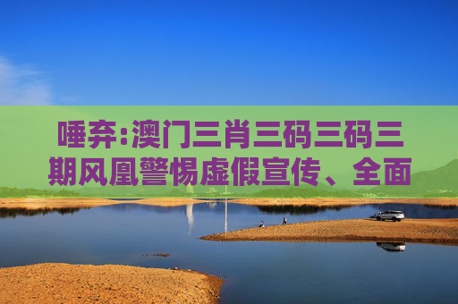 唾弃:澳门三肖三码三码三期风凰警惕虚假宣传、全面解答与解释