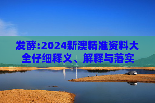 发酵:2024新澳精准资料大全仔细释义、解释与落实