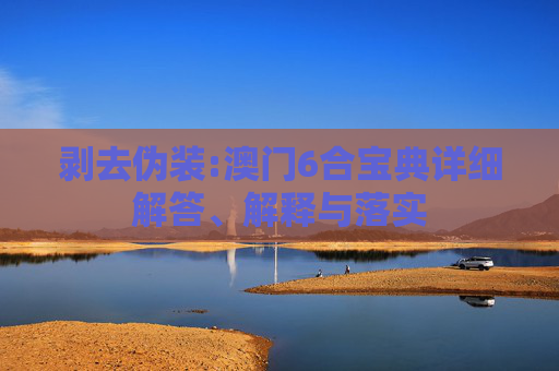 剥去伪装:澳门6合宝典详细解答、解释与落实