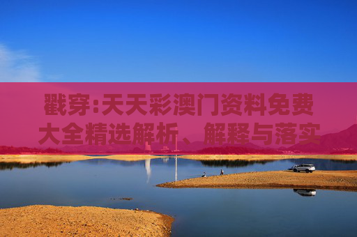 戳穿:天天彩澳门资料免费大全精选解析、解释与落实