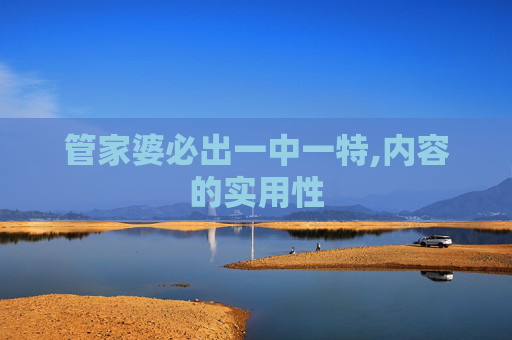 管家婆必出一中一特,内容的实用性
