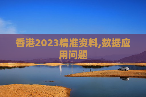 香港2023精准资料,数据应用问题