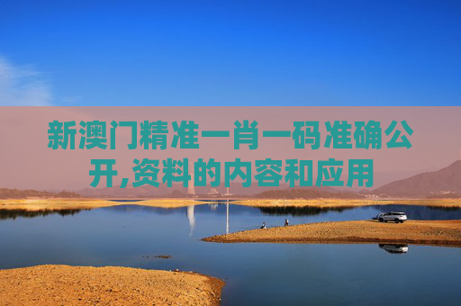 新澳门精准一肖一码准确公开,资料的内容和应用