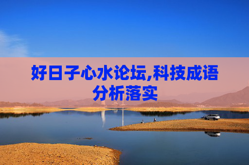 好日子心水论坛,科技成语分析落实