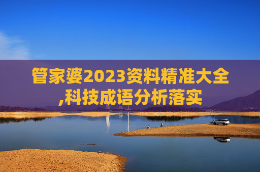 管家婆2023资料精准大全,科技成语分析落实