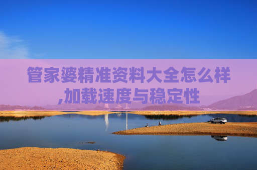 管家婆精准资料大全怎么样,加载速度与稳定性