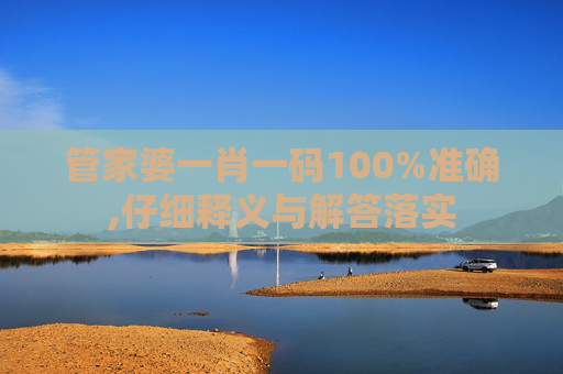 管家婆一肖一码100%准确,仔细释义与解答落实
